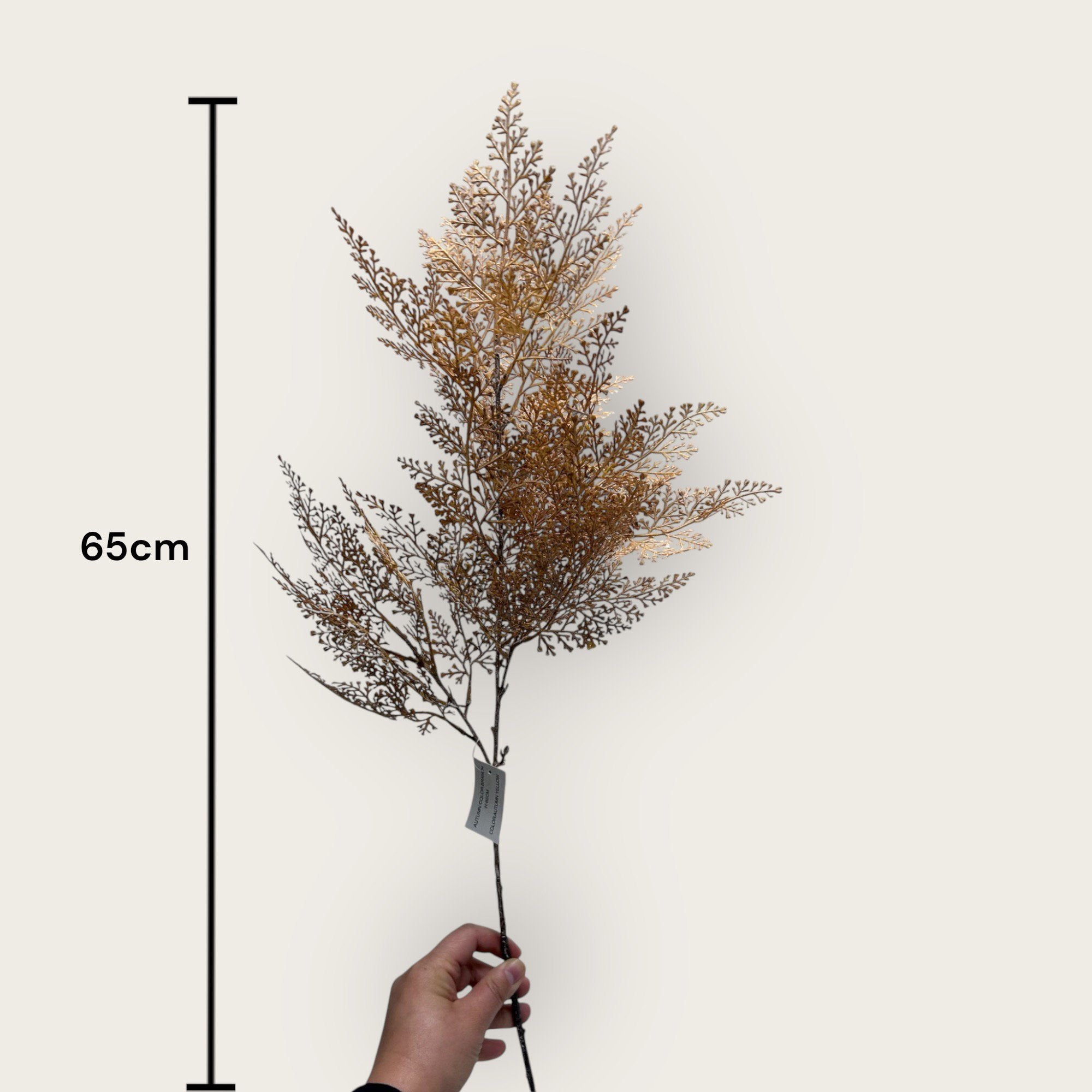 Herfstserie Perzische bladeren | Zijden kunstbloem | Lengte 65cm 1pcs