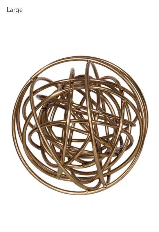 Alloy knot 18 cm ø (Large)