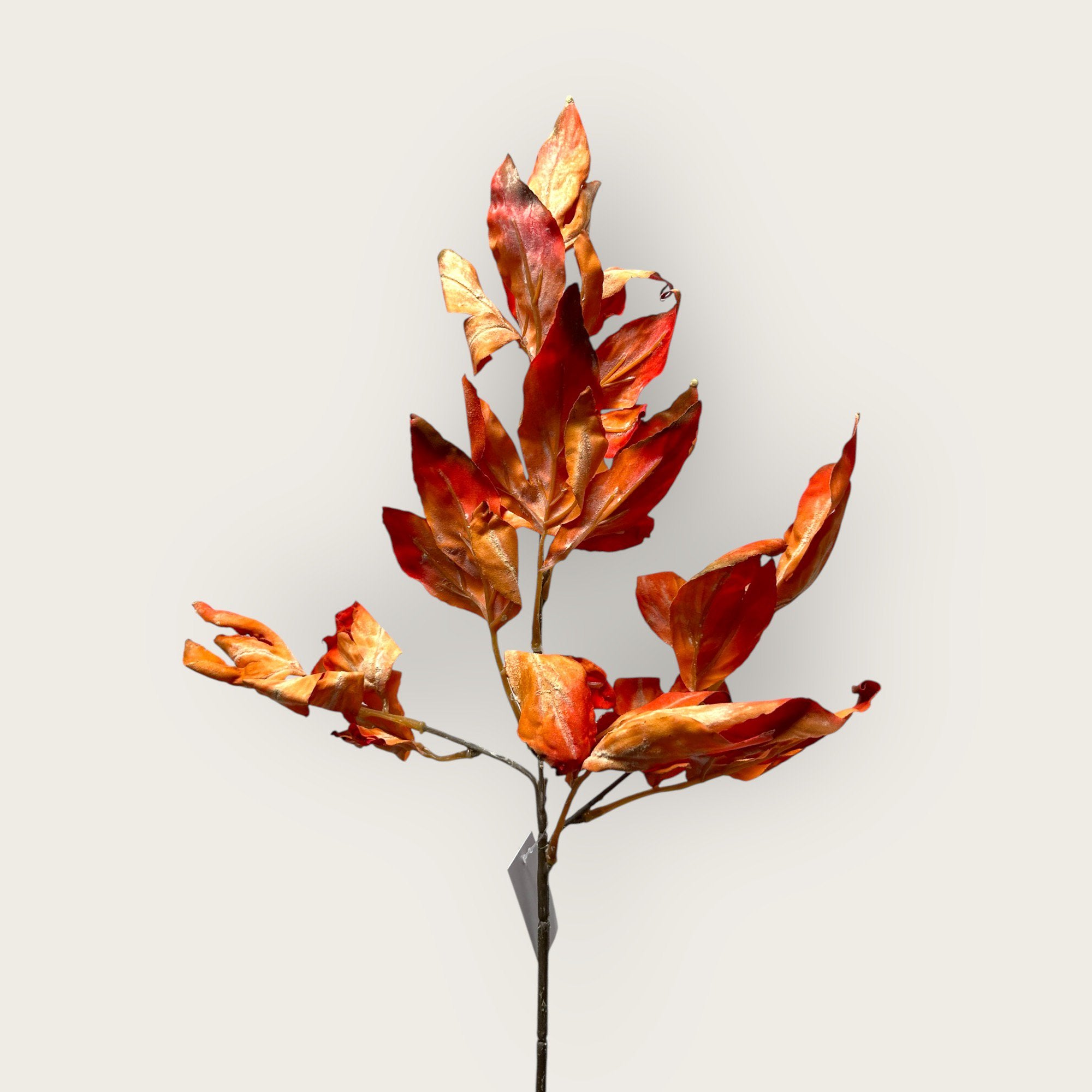 Herfstserie Yellow Bladeren | Zijden kunstbloem | Lengte 66cm 1pcs