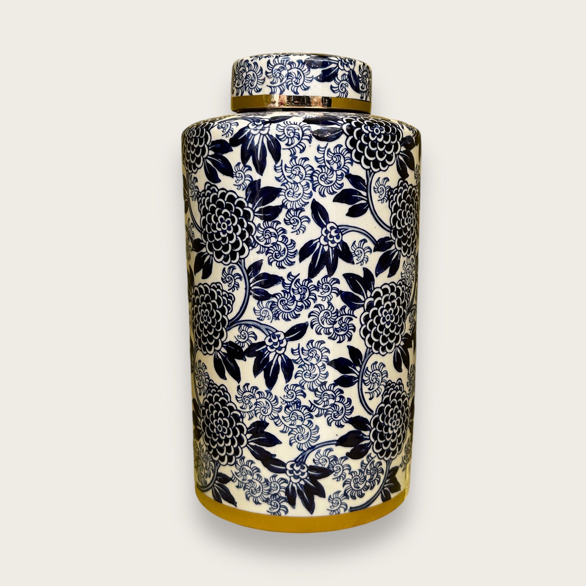 Blue and White Porcelain Flower Vase (C-style)