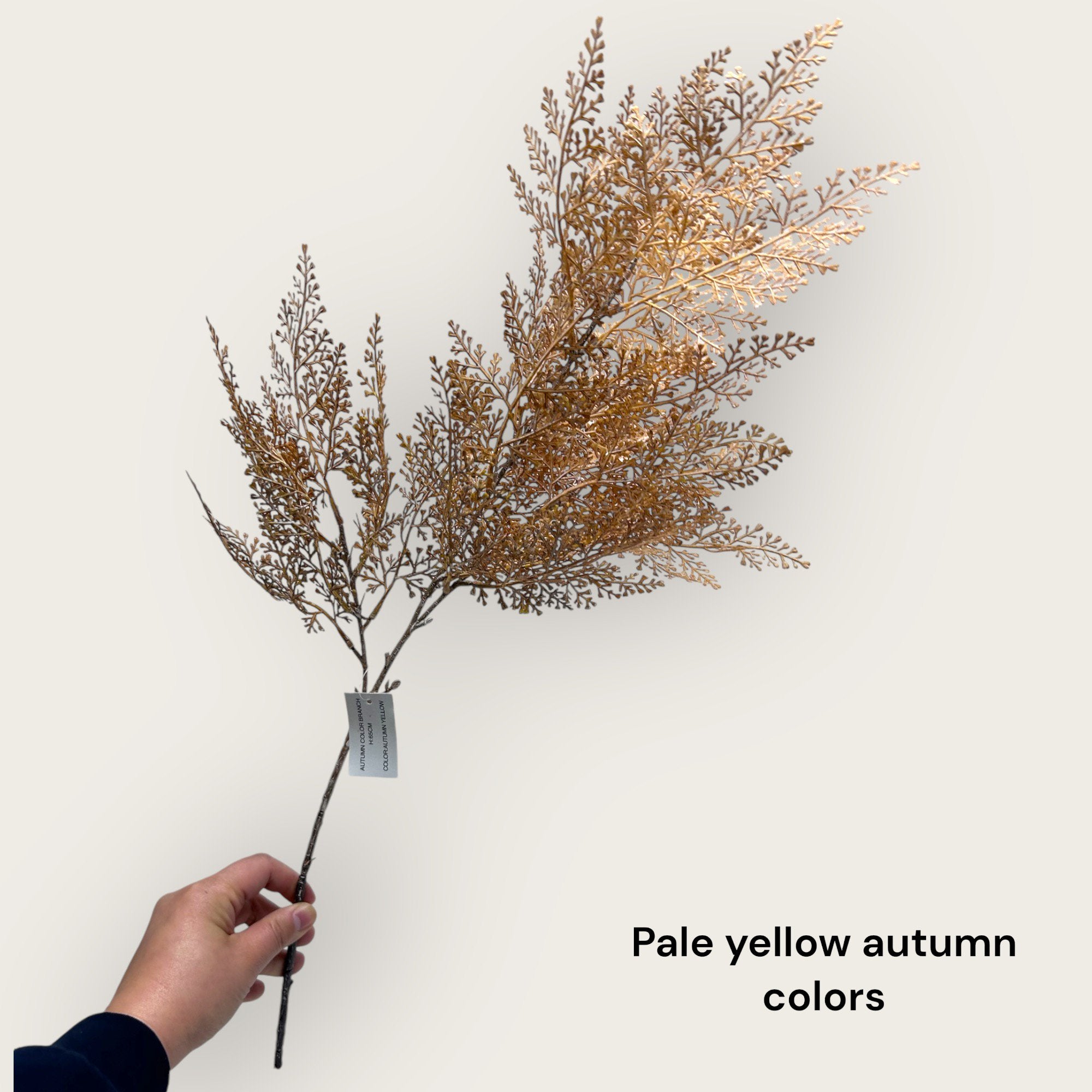 Herfstserie Perzische bladeren | Zijden kunstbloem | Lengte 65cm 1pcs