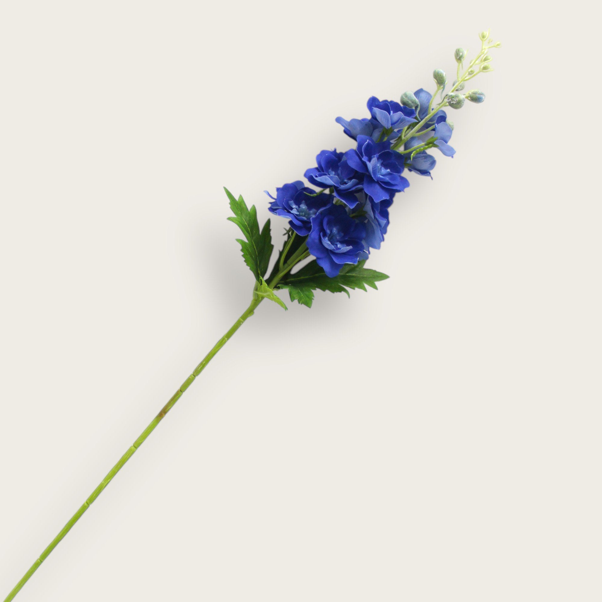 Ridderspoor Blue| Zijden kunstbloem | Lengte 72cm 1pcs