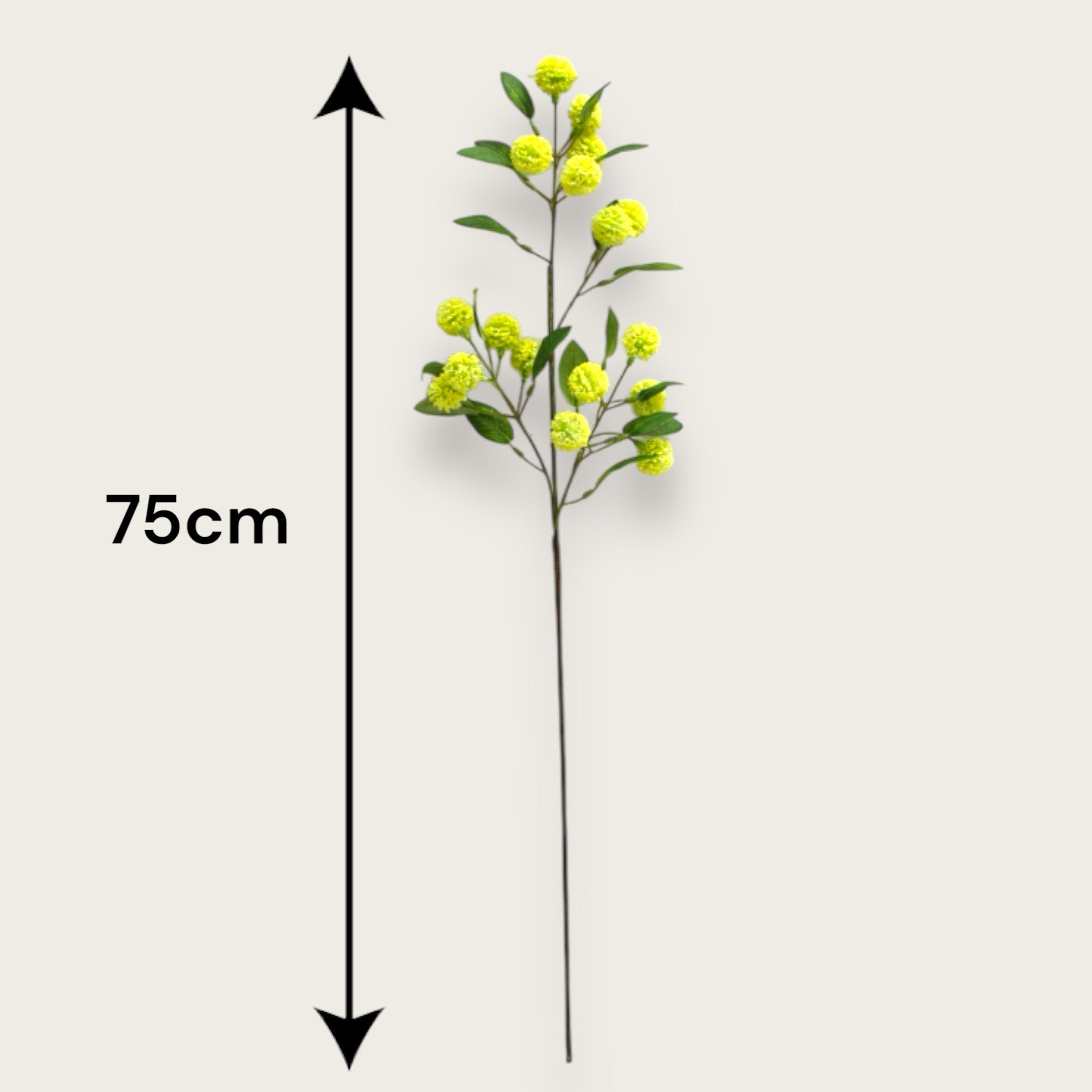 Passiflora edulis groente | Zijden kunstbloem | Lengte 75cm 1pcs