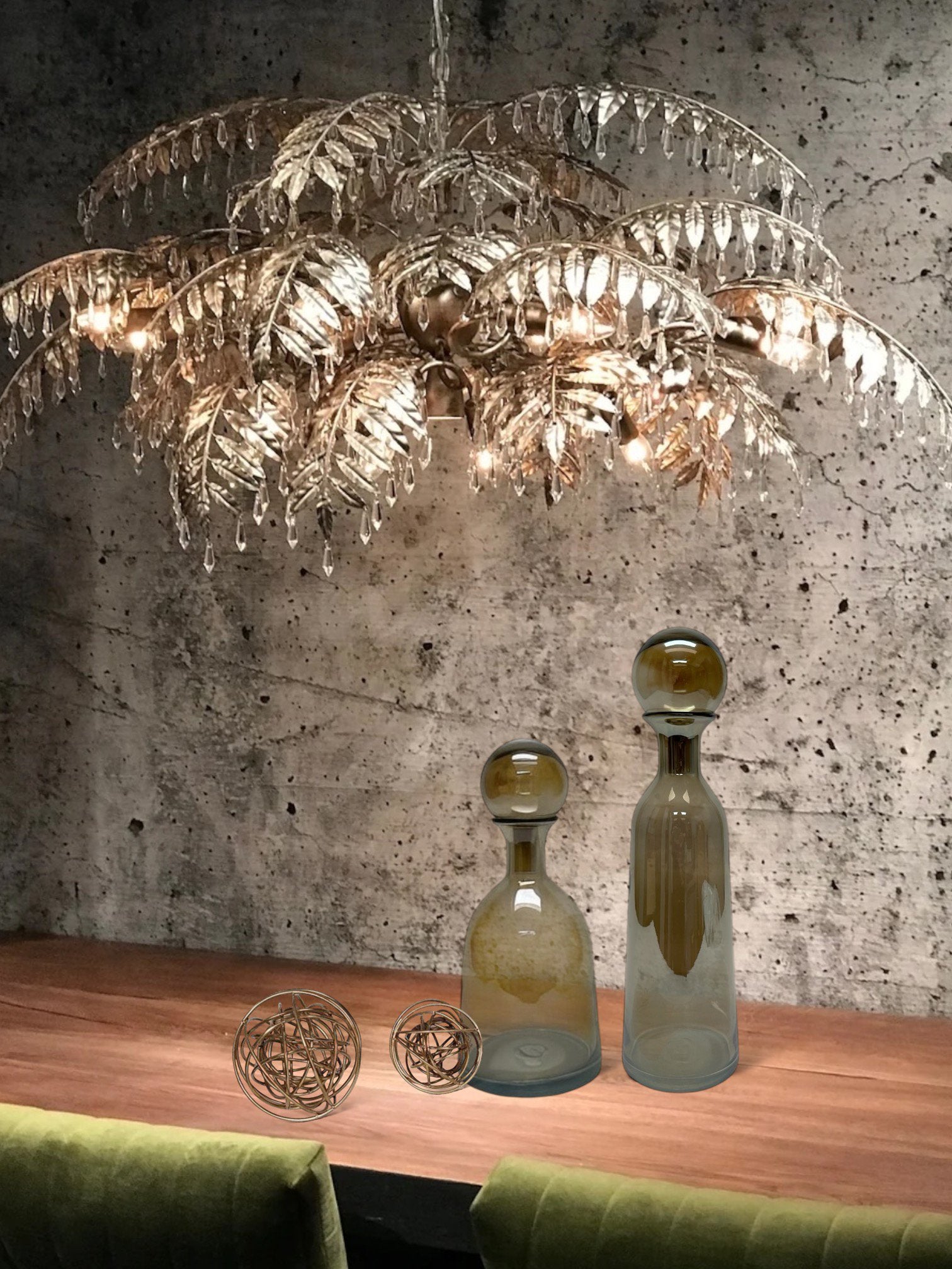 Amber glass bottles 12025 B middel
