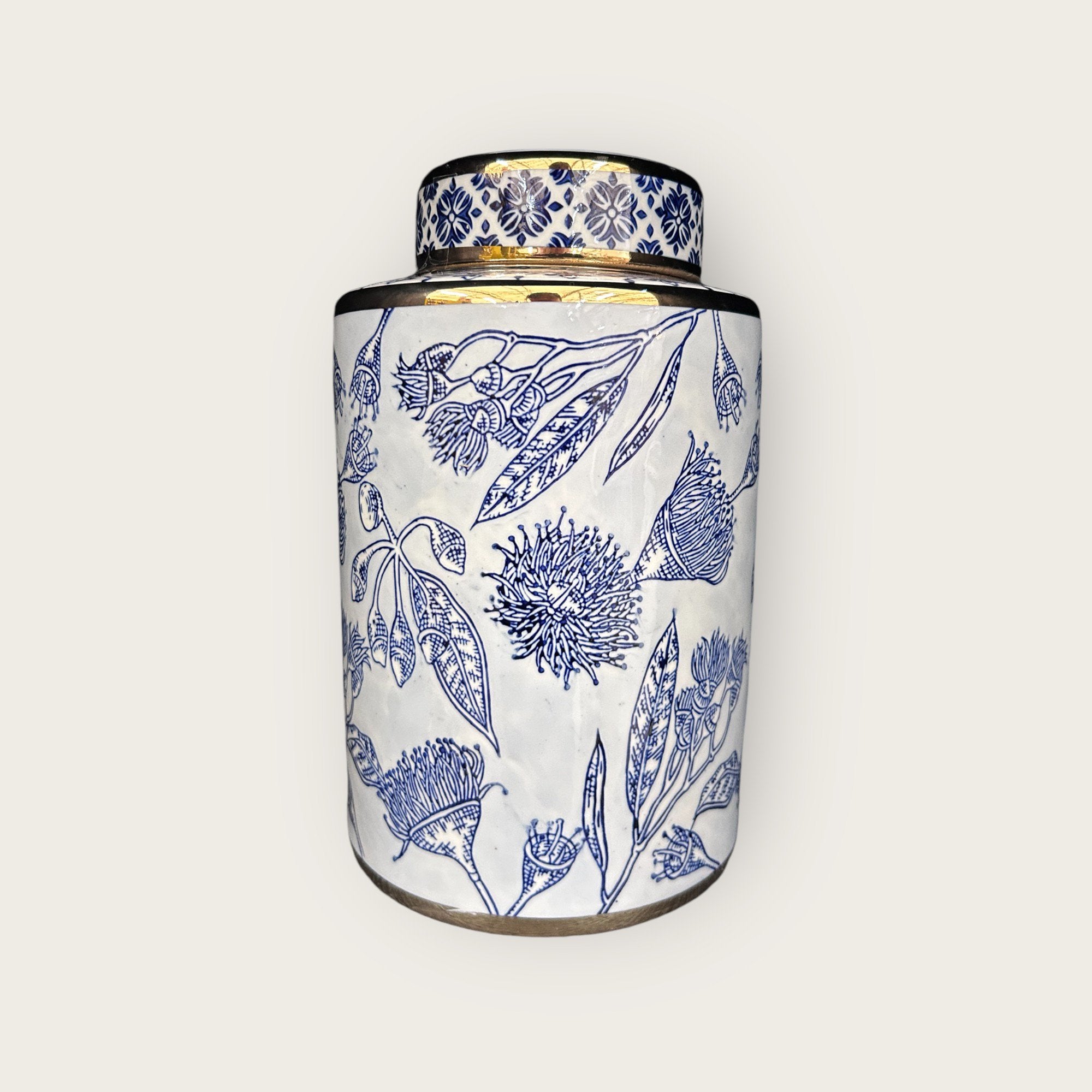 Blue and White Porcelain Flower Vase (B-style)