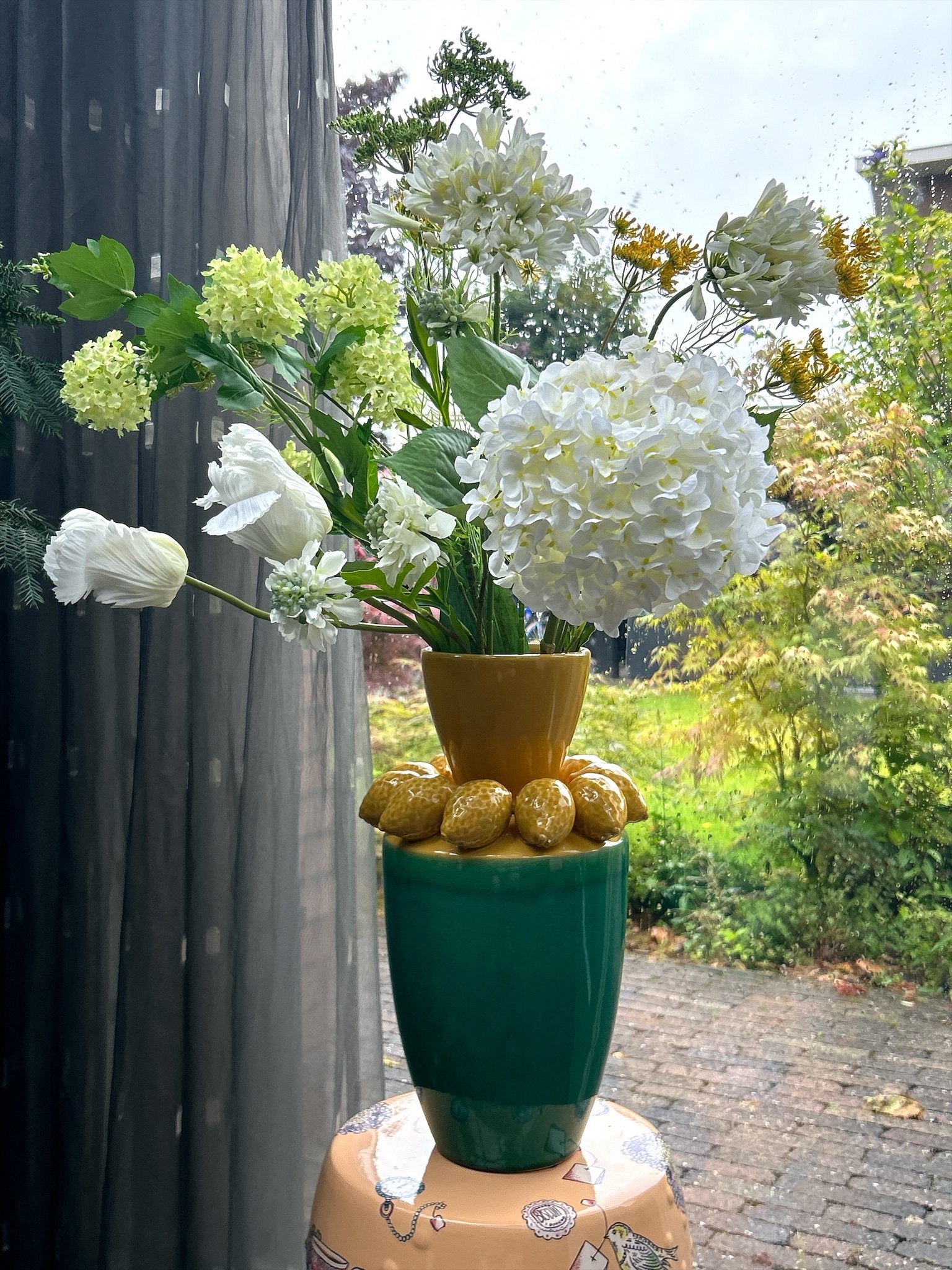 Hand Made Lemon Juice Vase H:37cm