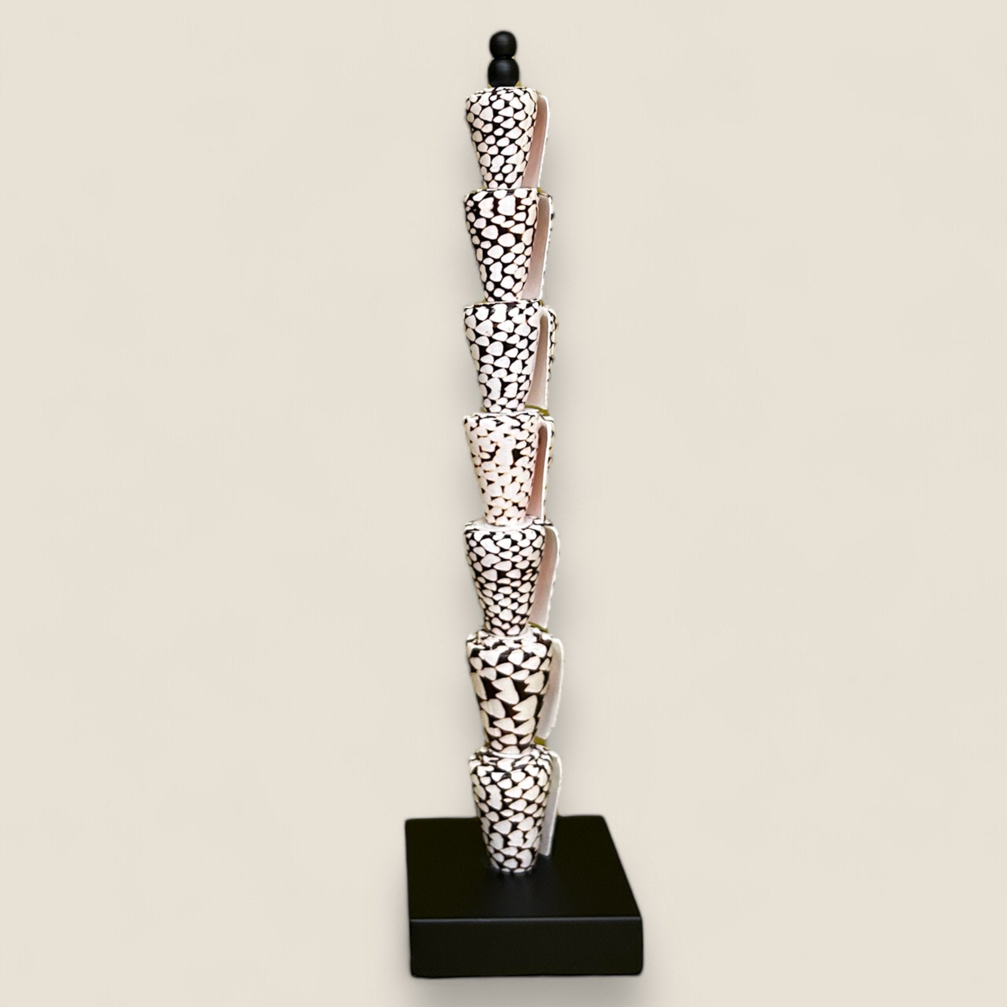 Papua Tiger shell on stand(7 shell)